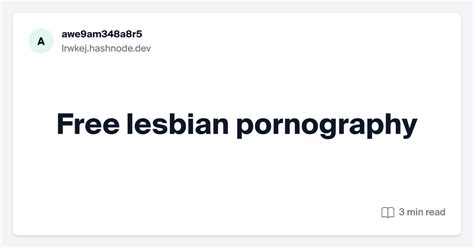 lesbian pornography free